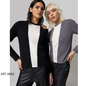 MAGLIA 4864 MANICA LUNGA JADEA
