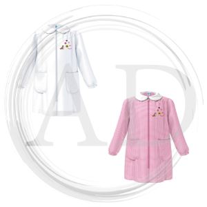 GREMBIULE 33GR4338 ASILO BAMBINA SIGGI