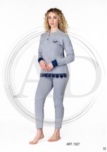 PIGIAMA 1027 DONNA LUNGO NAUTICA