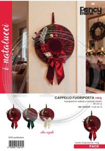 FUORIPORTA CAPPELLO XMAS FANCY HOME