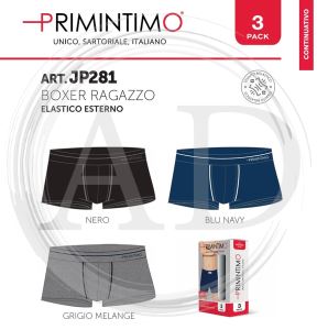 BOXER JP281C TRIPACK BAMBINO PRIMINTIMO