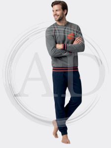 PIGIAMA LP2145 LUNGO UOMO LOTTO
