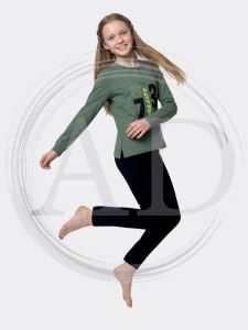 PIGIAMA LP7117 LUNGO RAGAZZA LOTTO