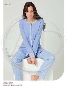 PIGIAMA GP6139/A DONNA LUNGO GRANCHIO