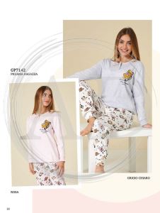 PIGIAMA GP7142 RAGAZZA LUNGO GRANCHIO