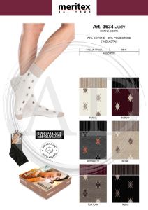 CALZA 3634 CORTA DONNA MERITEX