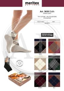 CALZA 3638 CORTA DONNA MERITEX