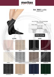 CALZA 3642 CORTA DONNA MERITEX