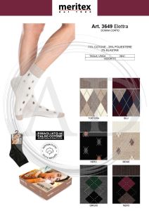 CALZA 3649 CORTA DONNA MERITEX