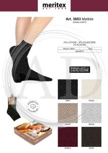 CALZA 3653 CORTA DONNA MERITEX