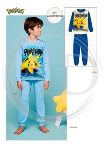 PIGIAMA PK40M7811 LUNGO POKEMON SABOR