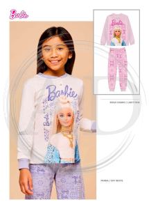 PIGIAMA MT50L8970 LUNGO BARBIE SABOR