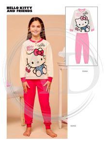 PIGIAMA HK50A5554 LUNGO KITTY SABOR