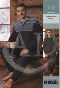 PIGIAMA MU3330 UOMO LUNGO FANCY HOME