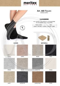 CALZA 440 CORTA DONNA MERITEX
