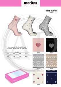 CALZA CORTA 4545 BAMBINA MERITEX