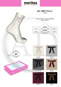 CALZA CORTA 4551 BAMBINA MERITEX