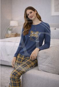 PIGIAMA DONNA PP644 M/L PAPRIKA&ZENZERO