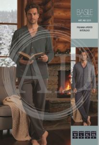 PIGIAMA MU3231 UOMO LUNGO FANCY HOME