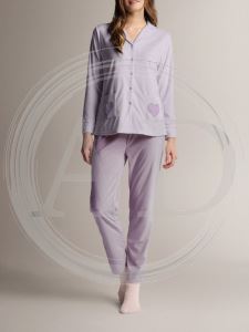 PIGIAMA+CALZ 644572 DONNA LUNGO INFIORE