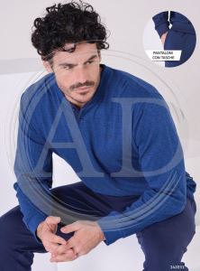 PIGIAMA 142031 LUNGO UOMO NAVIGARE