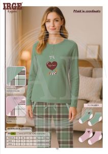 PIGIAMA MII2803 LUNGO DONNA IRGE