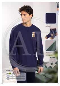 PIGIAMA YMI840 UOMO YOU&ME